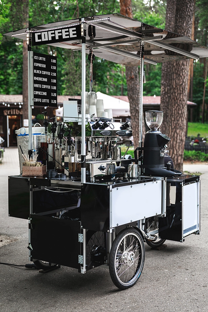Kaffeekutsche bei einer Veranstaltung